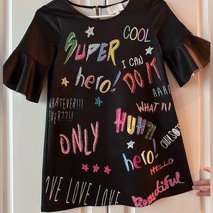 Little Girls Hannah Banana dress by Sara Sara party dress